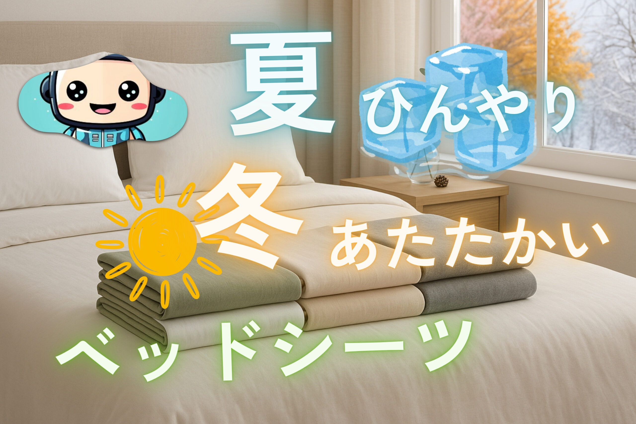 å€ã¯ã²ãããã»å¬ã¯ãããããããªãŒã«ã·ãŒãºã³å¯Ÿå¿ãããã·ãŒãã®ã€ã¡ãŒãžïŒå¯å®€ã»éããã·ãŒãã»æ°·ãšå€ªéœã®ã¢ã€ã³ã³ïŒ