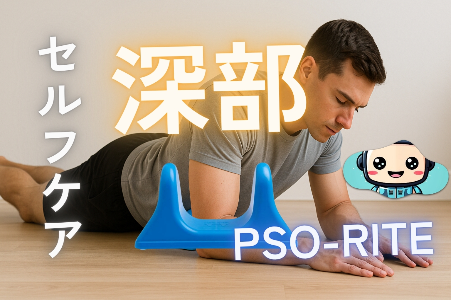 【腸腰筋リリース】PSO-RITEで深部までほぐすセルフケア